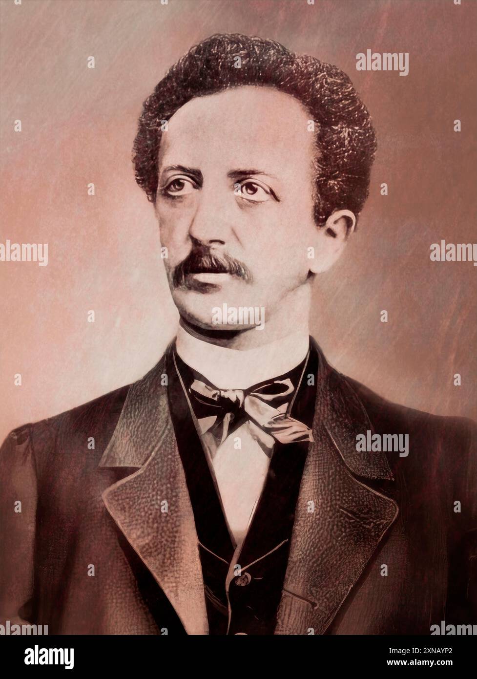 Ferdinand Lassalle, 1825 – 1864, Prussian-German jurist, philosopher, socialist and politician, digitally edited Stock Photo