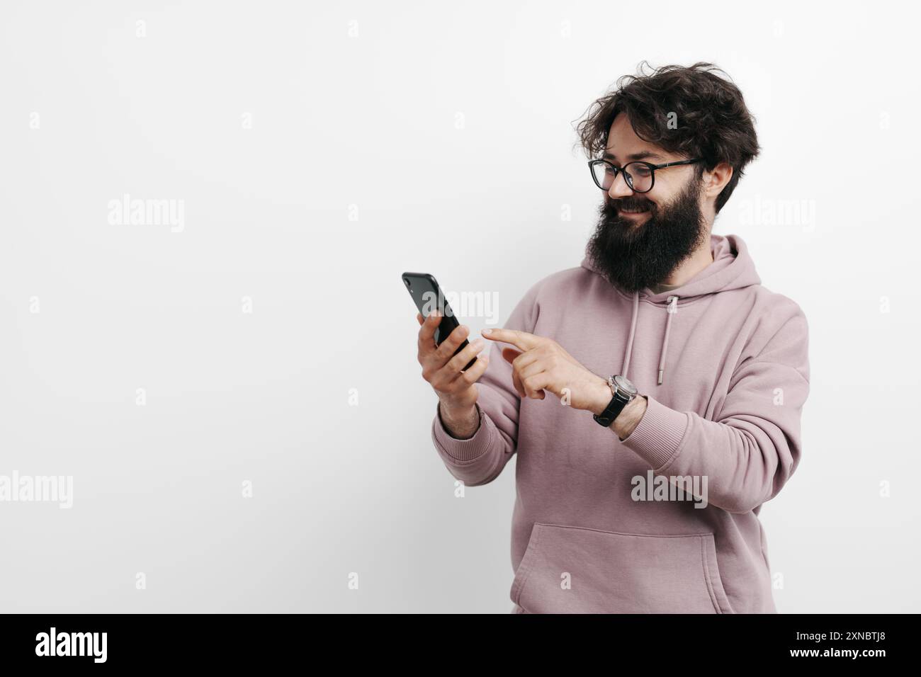 Tech savvy male hi-res stock photography and images - Alamy
