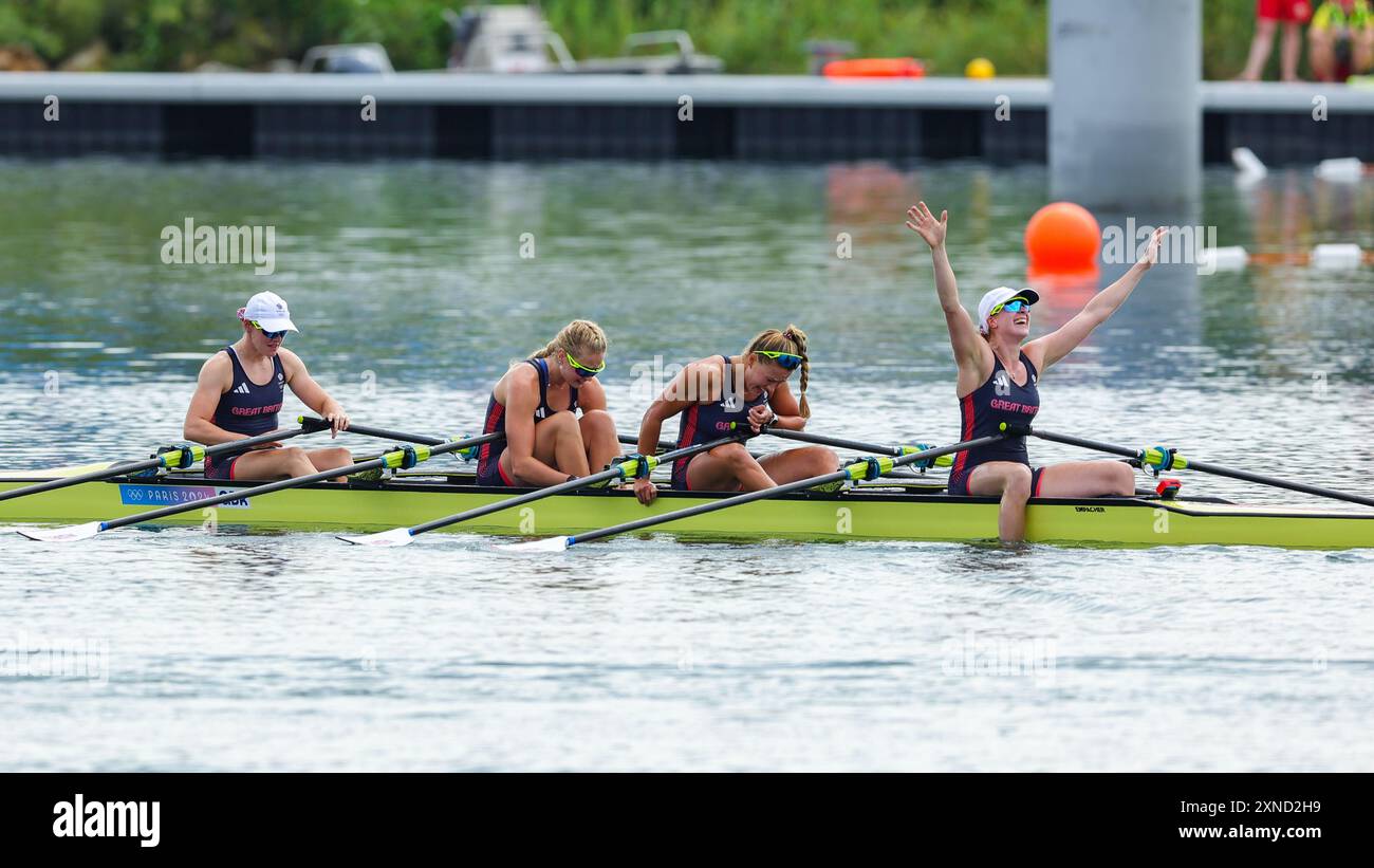 Vaires Sur Marne. 31st July, 2024. Lauren Henry/Hannah Scott/Lola ...