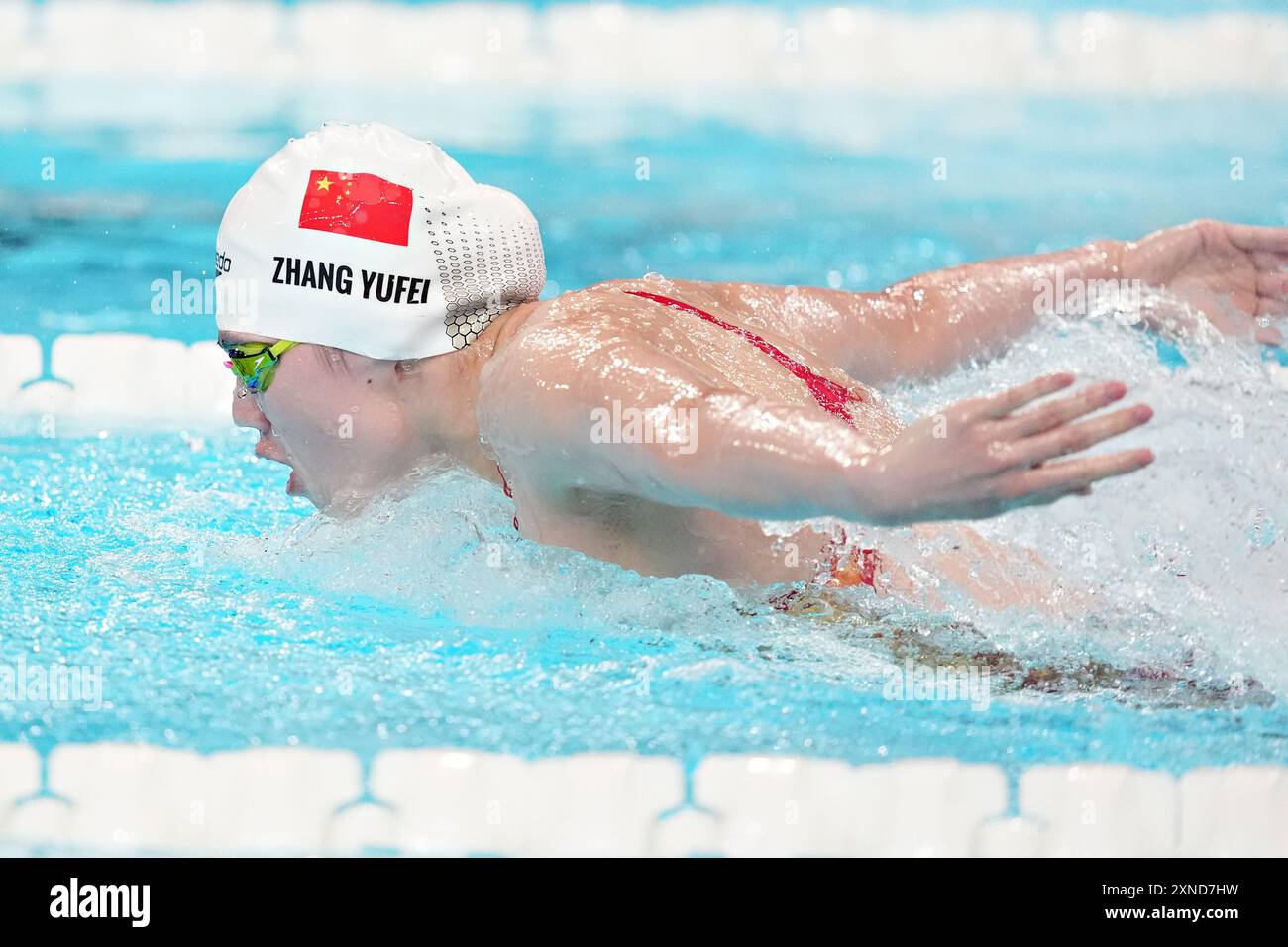 Paris, France. 31st July, 2024. Yufei Zhang of China in action at the ...