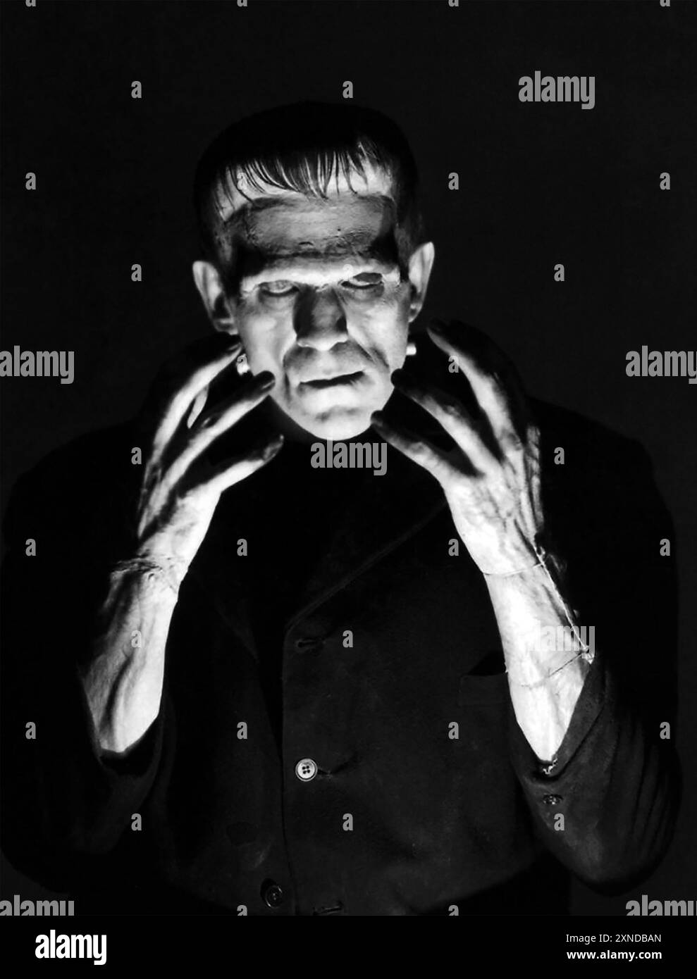 FRANKENSTEIN 1931 Universal Pictures film with Boris Karloff Stock ...