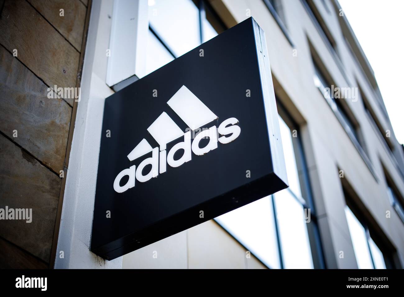 A picture of the facade of an Adidas store Stock Photo Alamy