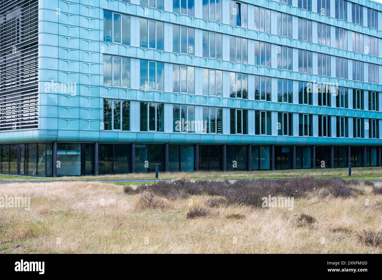 Eindhoven, North Brabant, The Netherlands, July 10, 2024 - Headquarters of the Philips high tech innovation headquarters at the University Campus Stock Photo