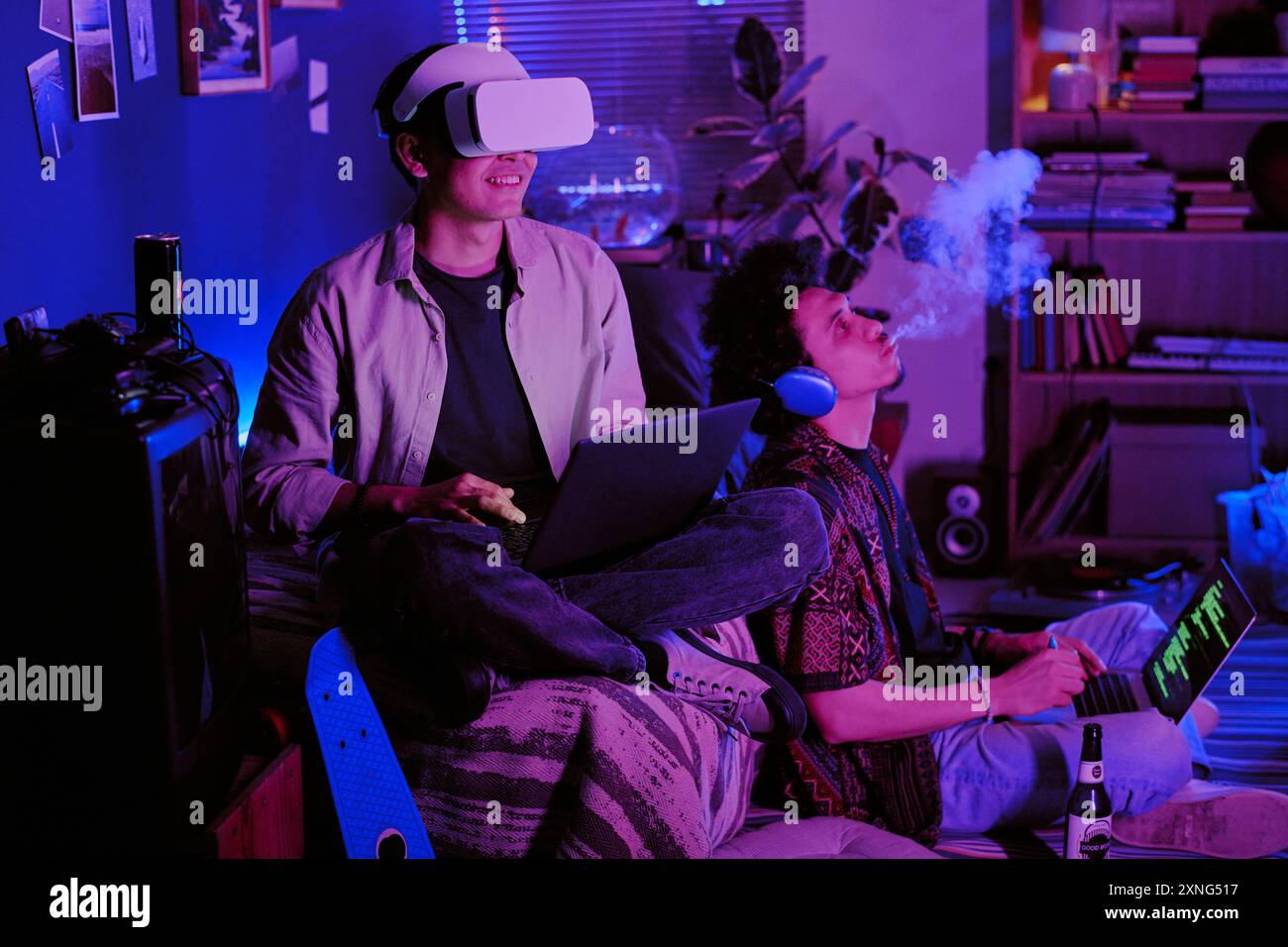 Programmer relax hi-res stock photography and images - Alamy
