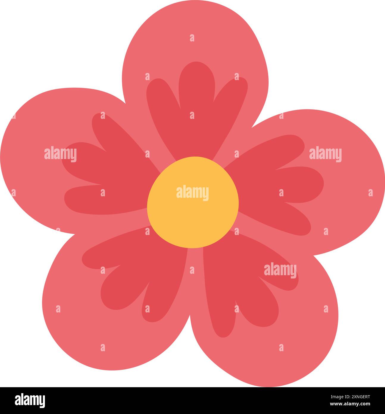 Spring flower icon simple hi-res stock photography and images - Alamy