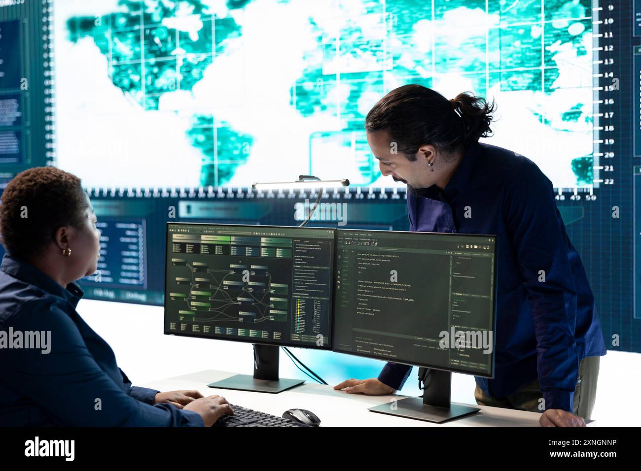 Group of governmental hackers using hacking tools to secure a network ...