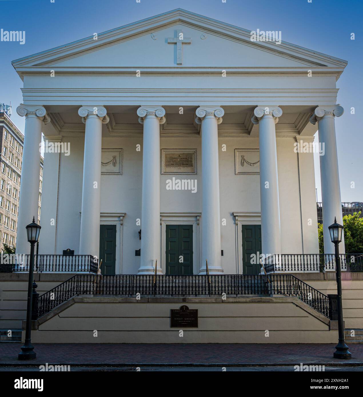 18th century church america hi-res stock photography and images - Alamy