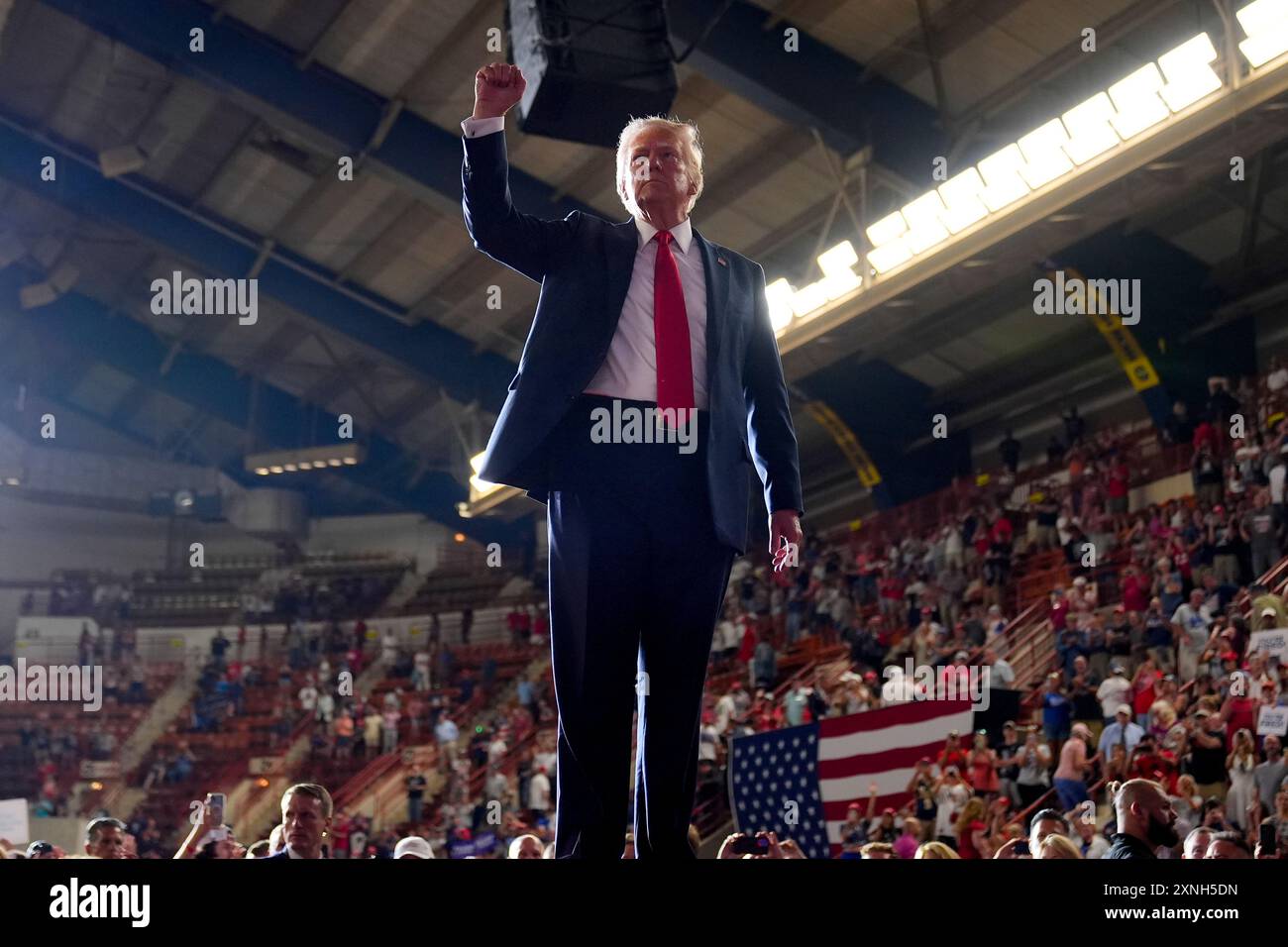 Republican presidential candidate former President Donald Trump ...