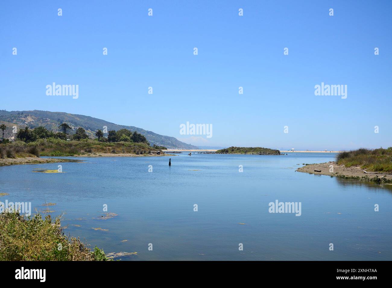 Malibu Lagoon, California Stock Photo