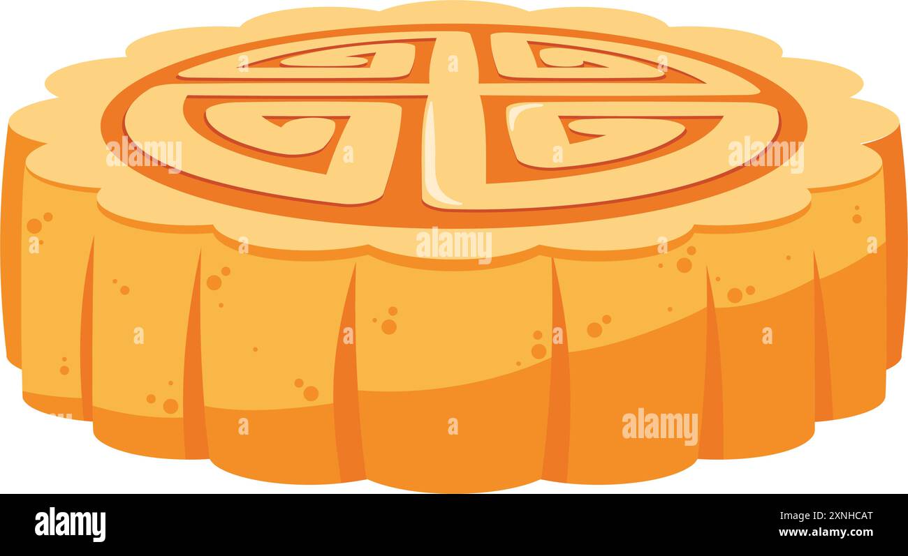 moon cake for mid autumn festival Stock Vector Image & Art - Alamy