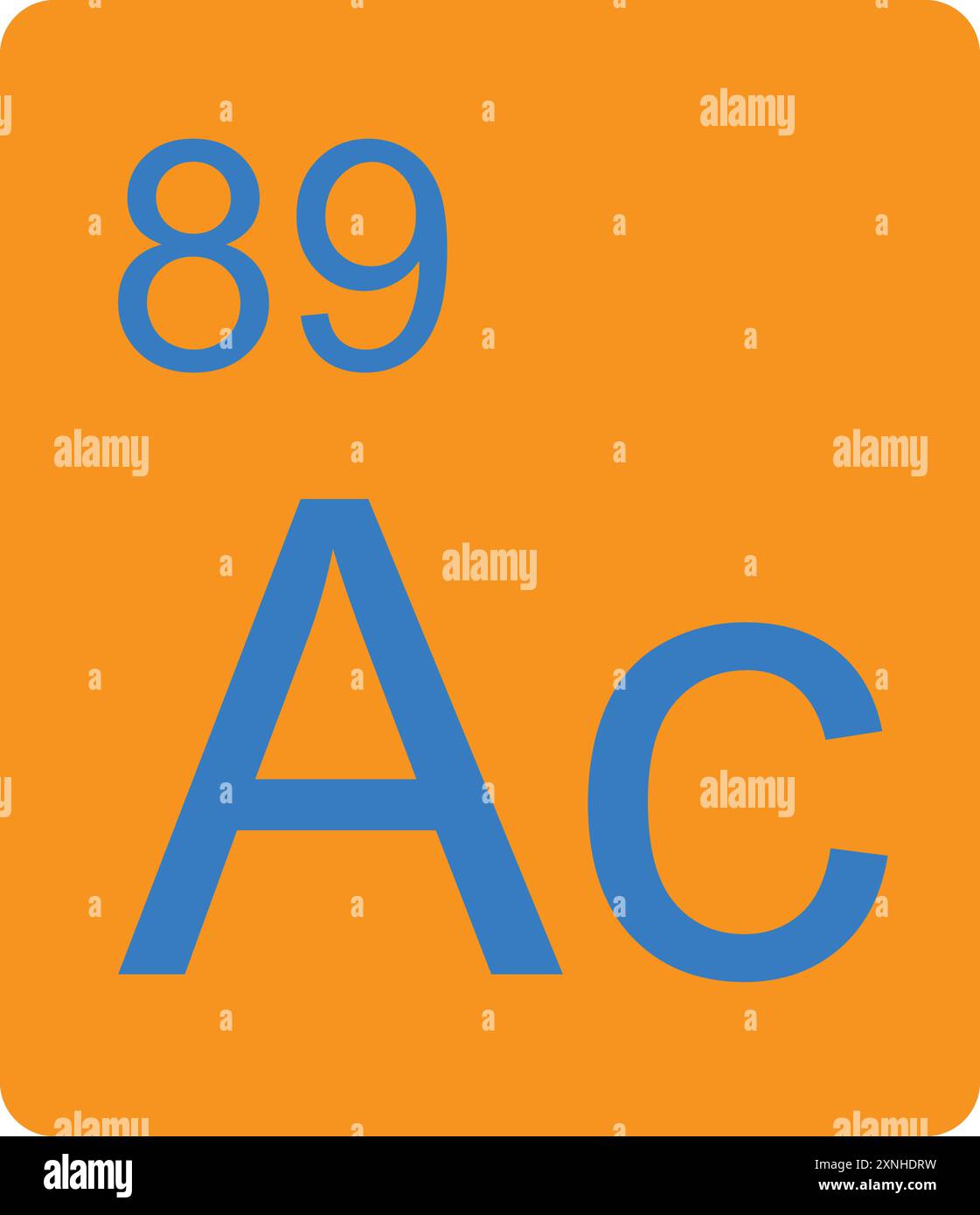 Actinium atom elements symbol number hi-res stock photography and ...