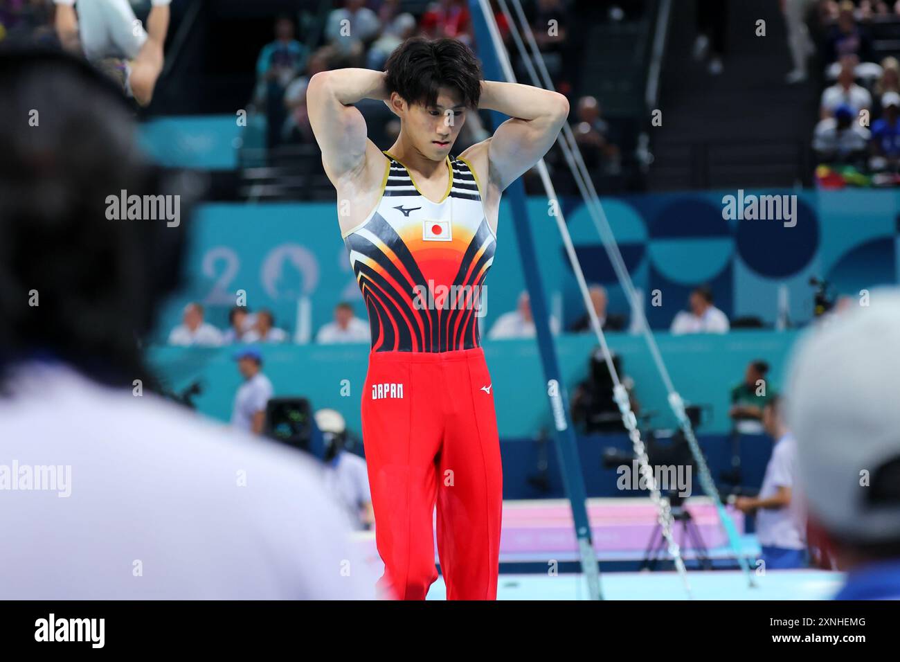 Paris, France. 31st July, 2024. Daiki Hashimoto (JPN) Gymnastics ...
