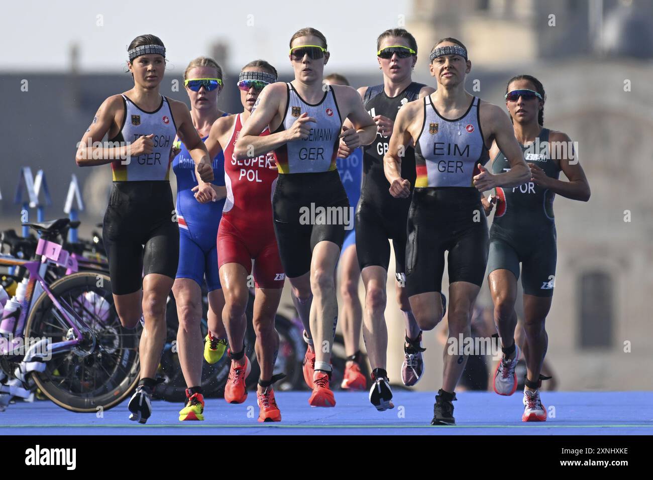 Nina Eim, Laura Lindemann, Lisa Tertsch (GER), Triathlon, Women's ...