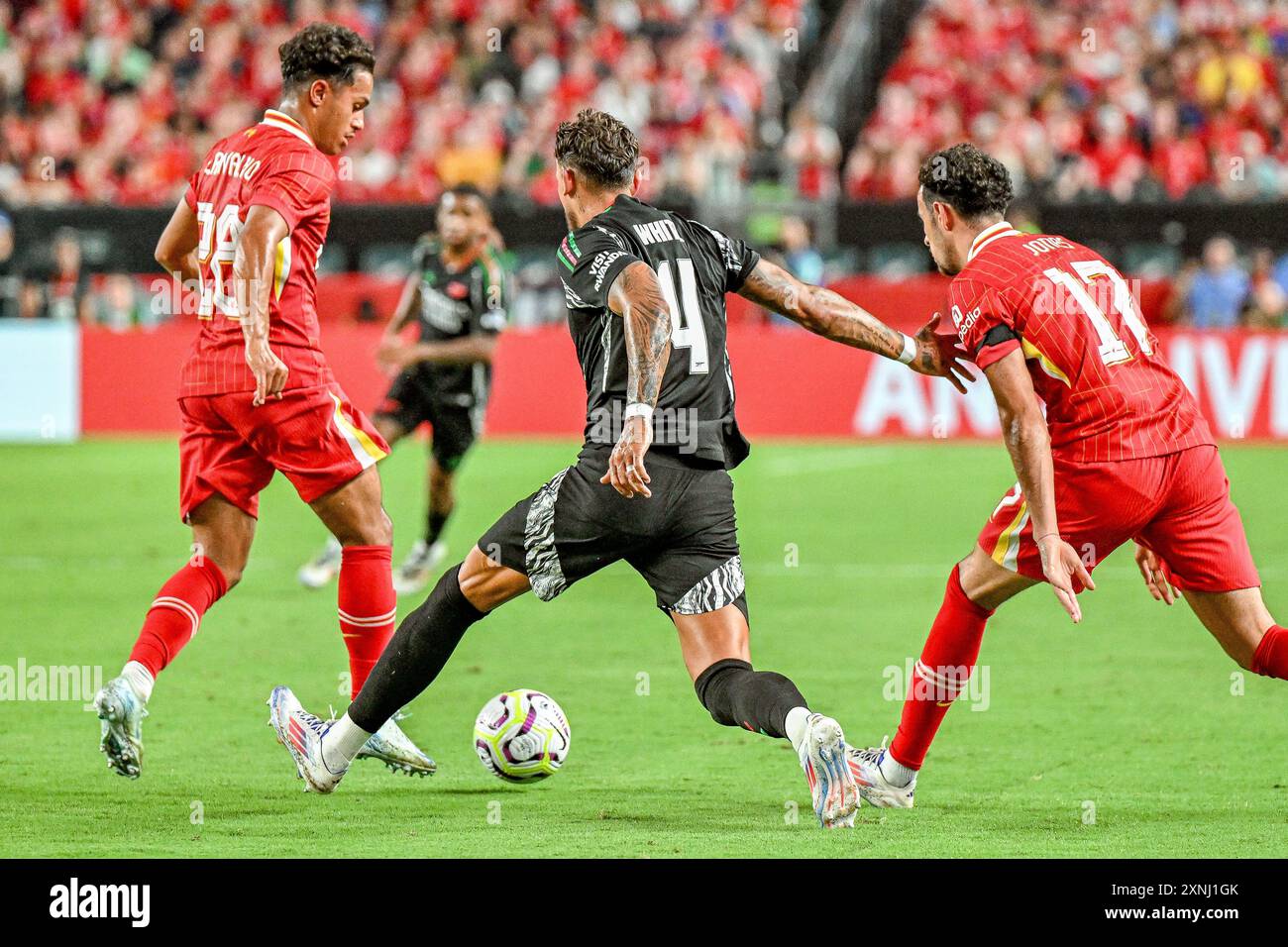 Ben White #4 of Arsenal in action during the game Stock Photo - Alamy