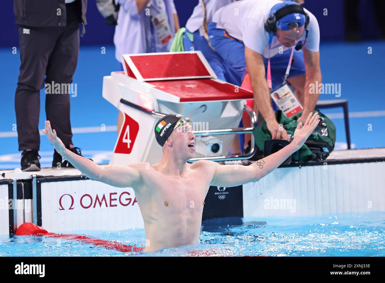 Daniel Wiffen (IRL), JULY 30, 2024 - Swimming : Men's 800m Freestyle ...