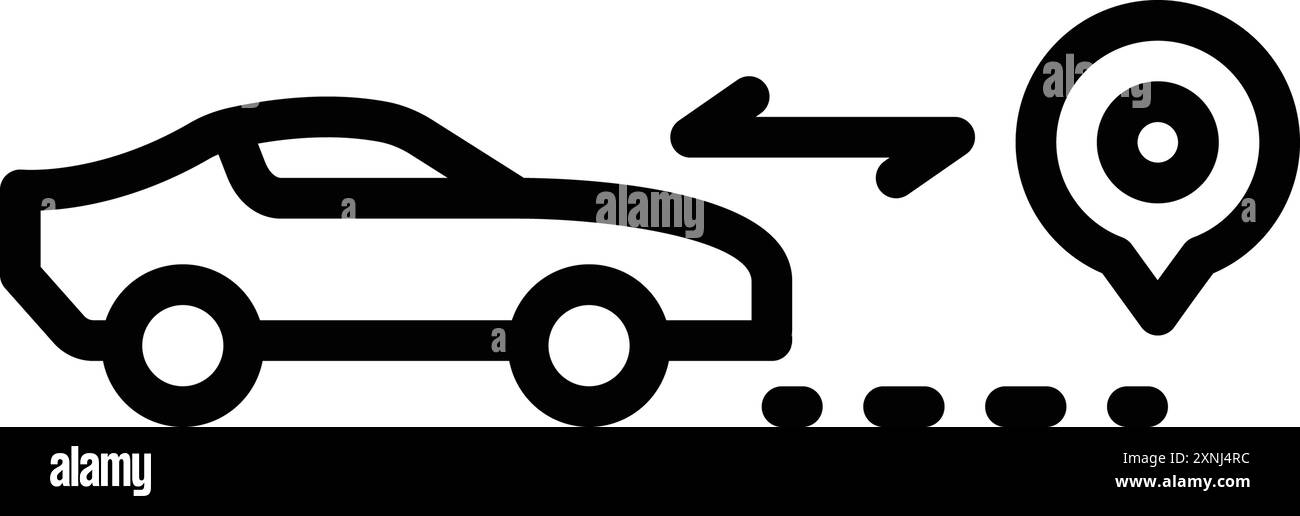 Car travel Black and White Stock Photos & Images - Alamy