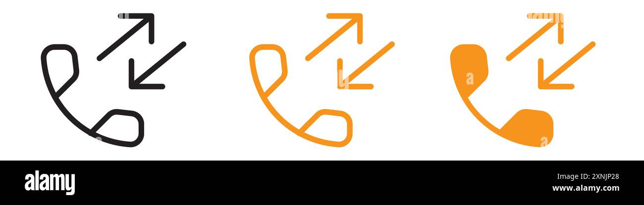 Outgoing incoming vector vectors hi-res stock photography and images ...