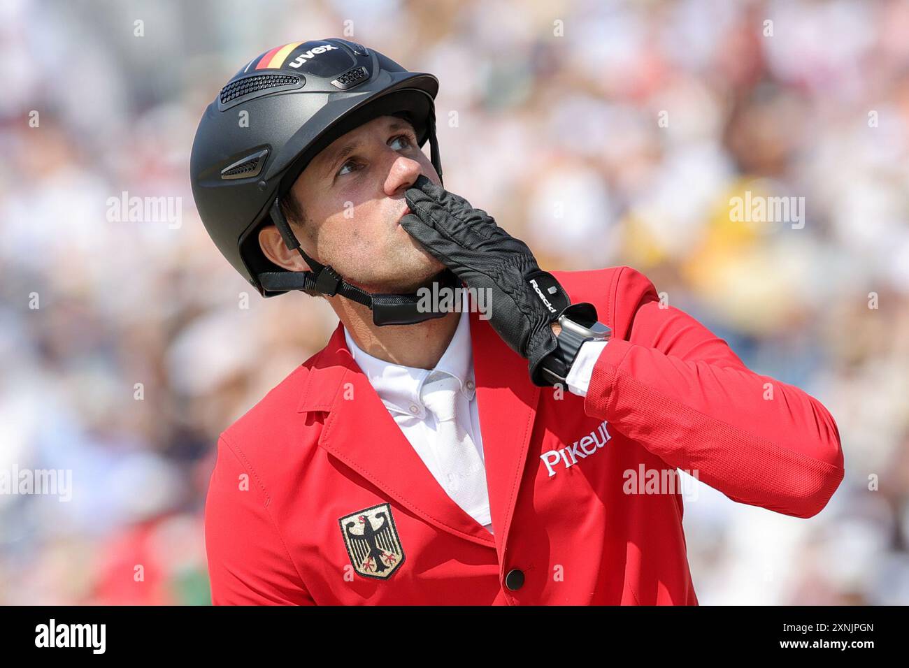 Versailles, France. 01st Aug, 2024. Olympia, Paris 2024, equestrian ...