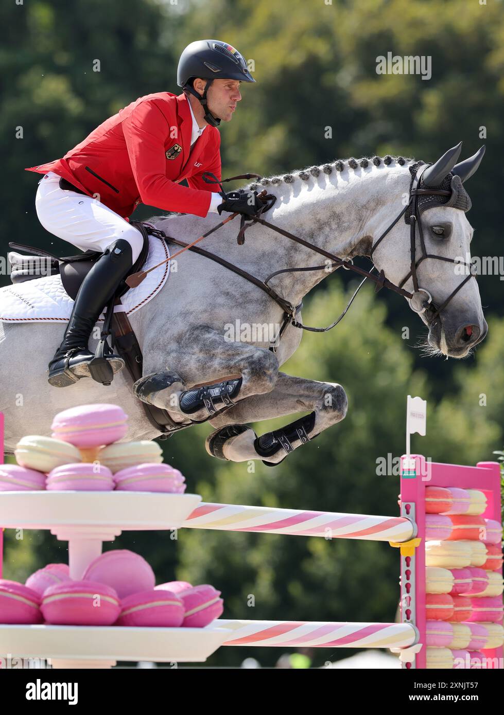 Versailles, France. 01st Aug, 2024. Olympia, Paris 2024, equestrian ...
