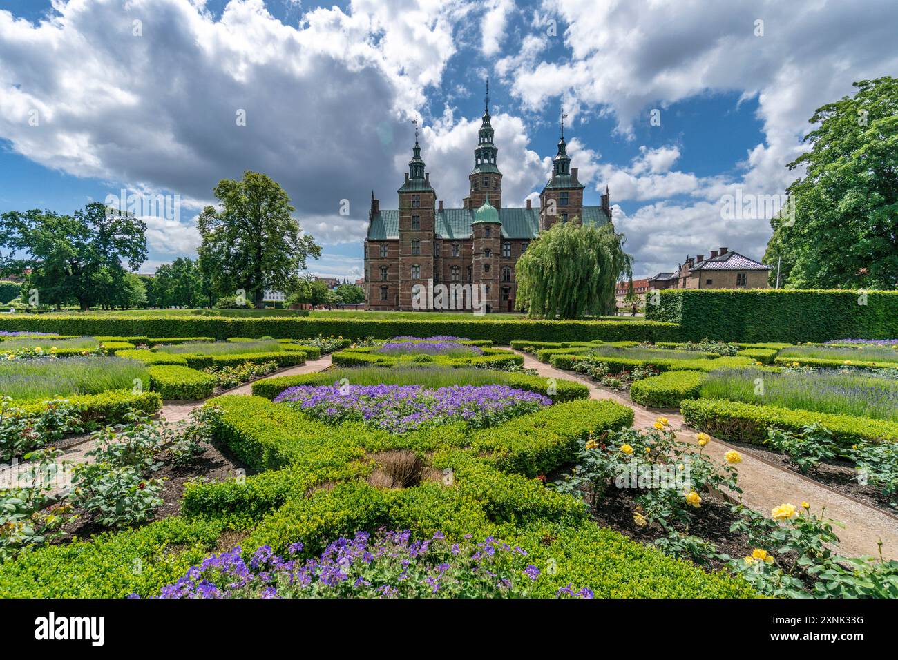 Schloss Rosenberg, Königlicher Garten, Kopenhagen, Dänemark, Europa