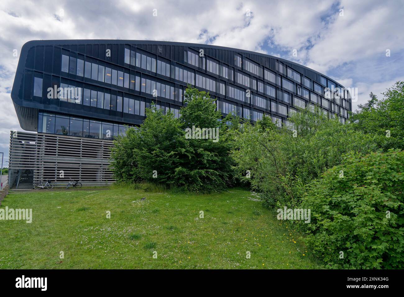 moderne Architektur, Orestad, Kopenhagen, Dänemark, Stock Photo