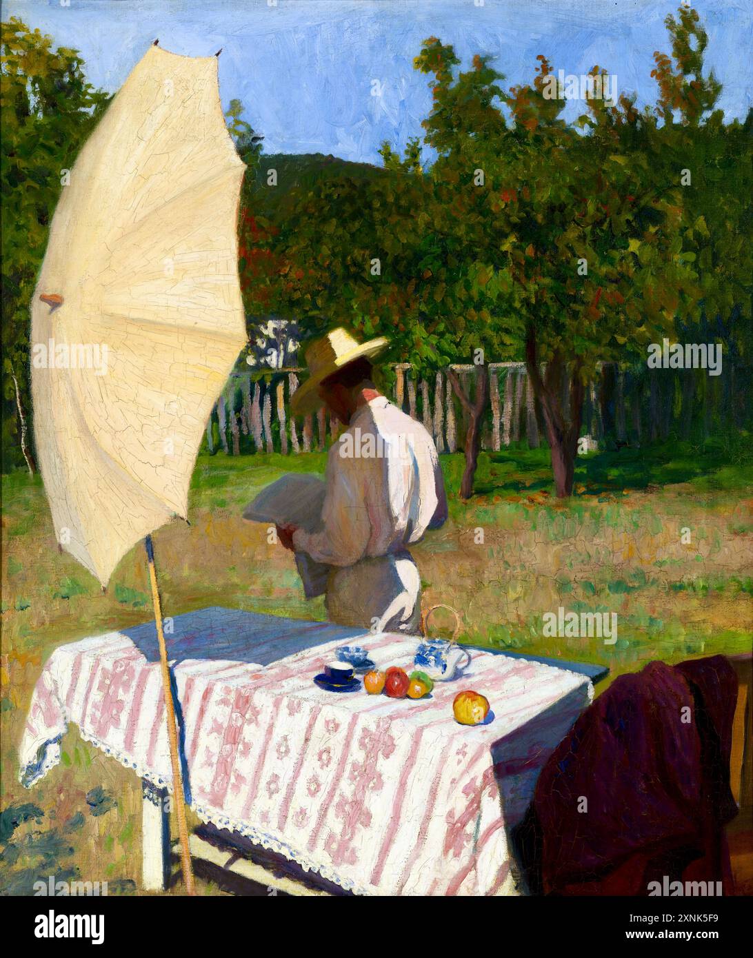 Ferenczy Karoly - October - 1903 Stock Photo