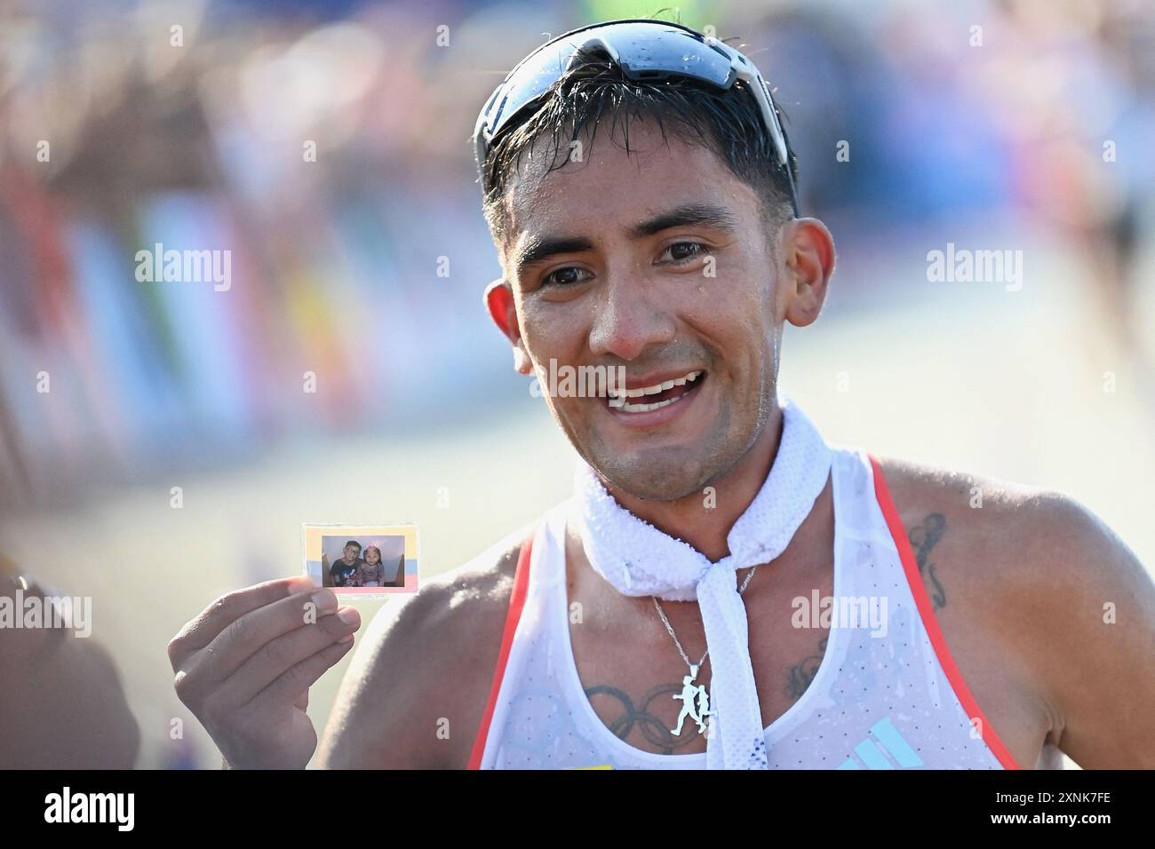 Paris, France. 01st Aug, 2024. Brian Daniel Pintado 29 of Team Ecuador ...
