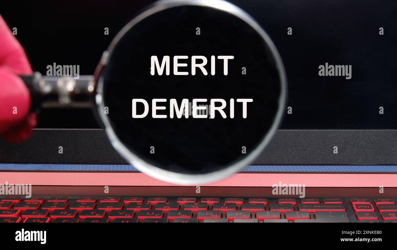 Merit, demerit and its retributions at the level of the individual ...