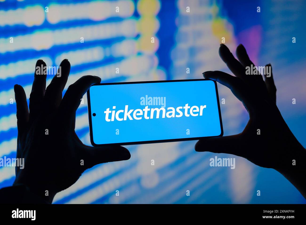 Ticketmaster Screen Ticketmaster screen hi-res stock photography and images - Alamy
