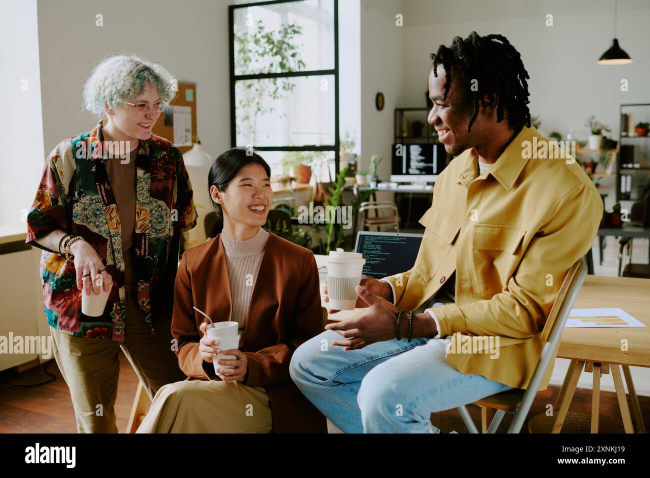 Three diverse gen male hi-res stock photography and images - Alamy