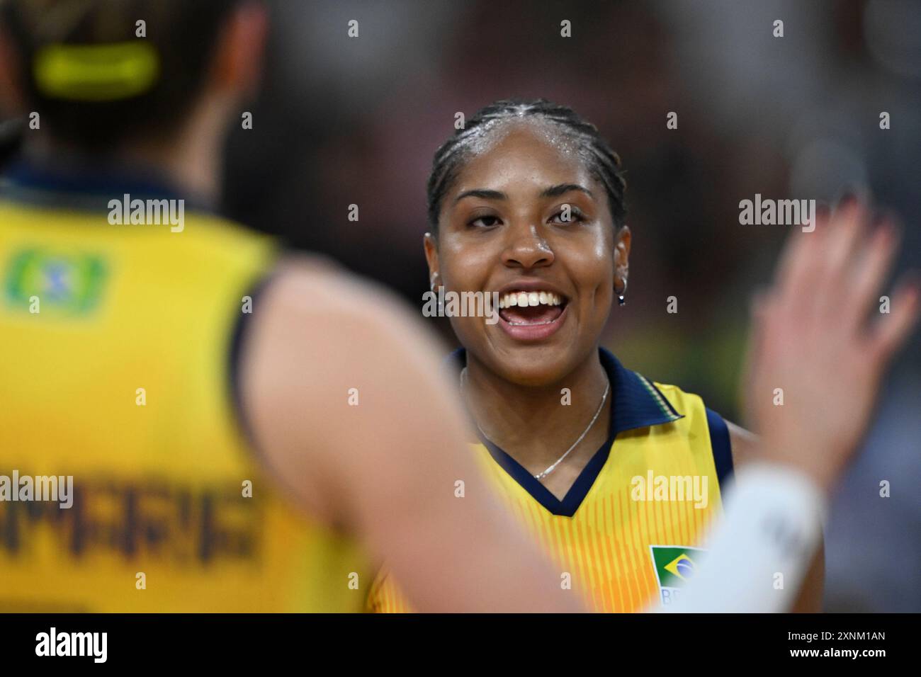 Brazil Volleyball 2024 Hi Res Stock Photography And Images Alamy Paris France 01st Aug 2024 Ana Cristina Souza During The Womens Volleyball Match Between Brazil And Japan At The Olympic Games Paris 2024 At South Paris Arena In Paris France Richard Callisspp Credit Spp Sport Press Photo Alamy Live News 2XNM1AN 