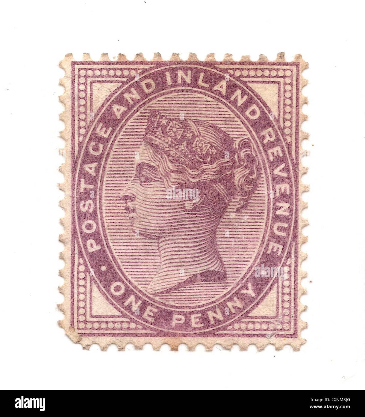 Postage stamp queen victoria one hi-res stock photography