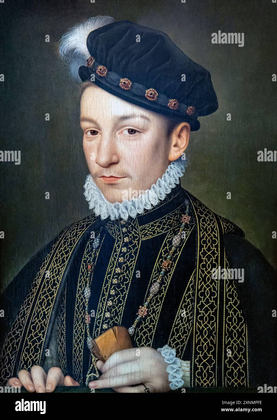 Bemberg Fondation Toulouse - Portrait de Charles IX - François Clouet ...