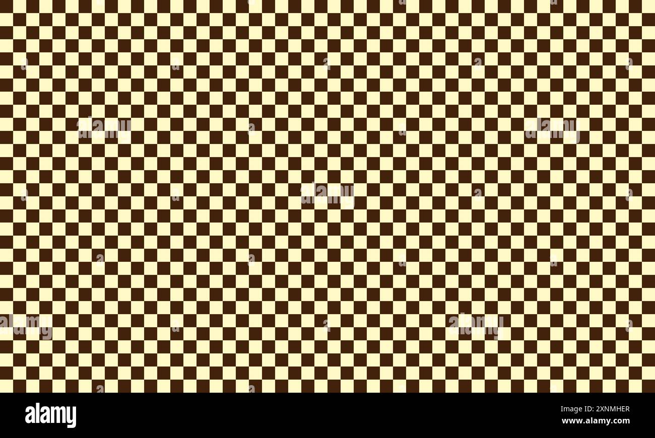 Seamless pattern and abstract background fine chessboard, square in vector Stock Vector