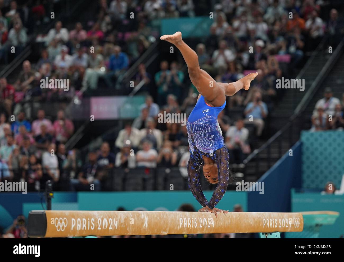 Simone biles 2024 beam hires stock photography and images Alamy