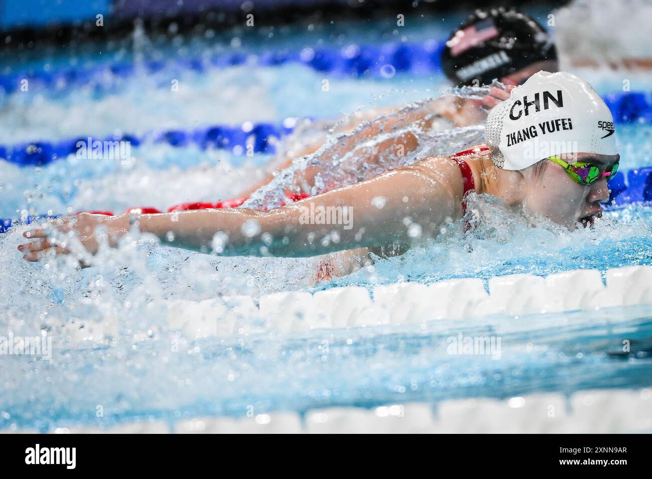 ZHANG Yufei of China, Women's 200m Butterfly Final, Olympic Games Paris ...