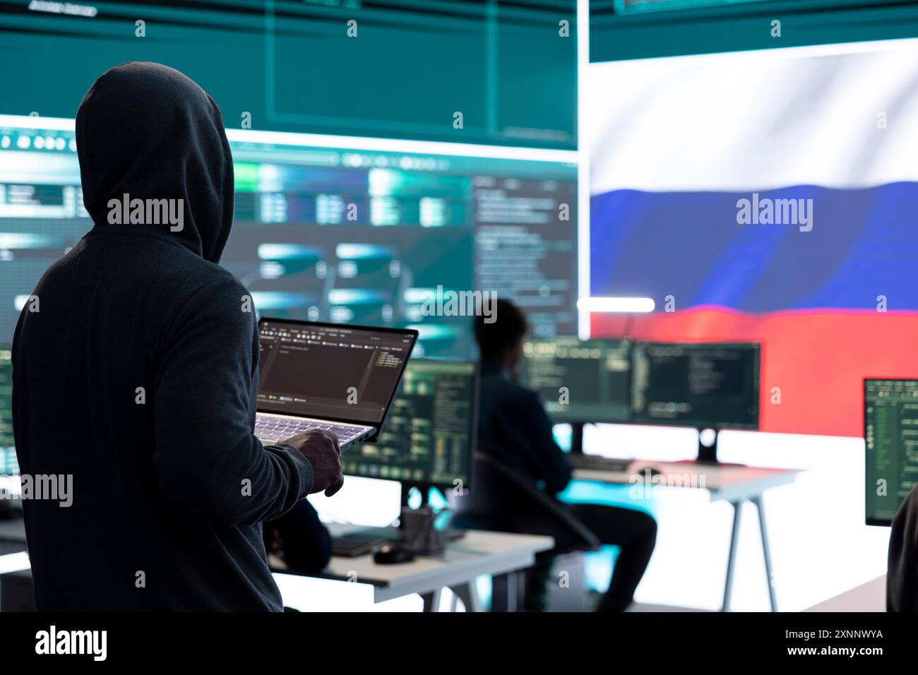 Security warning international hackers hi-res stock photography and ...