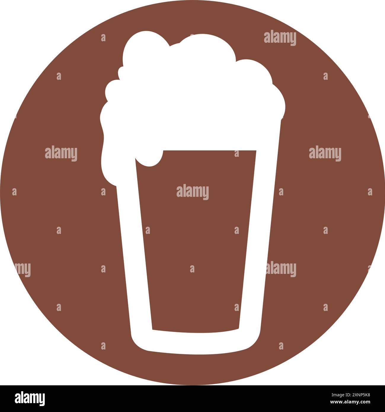 Isolated beer icon sticker Vector Stock Vector Image & Art - Alamy