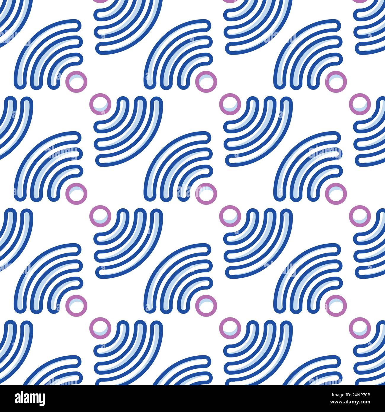 Wi-fi zone icon pattern background Vector Stock Vector Image & Art - Alamy