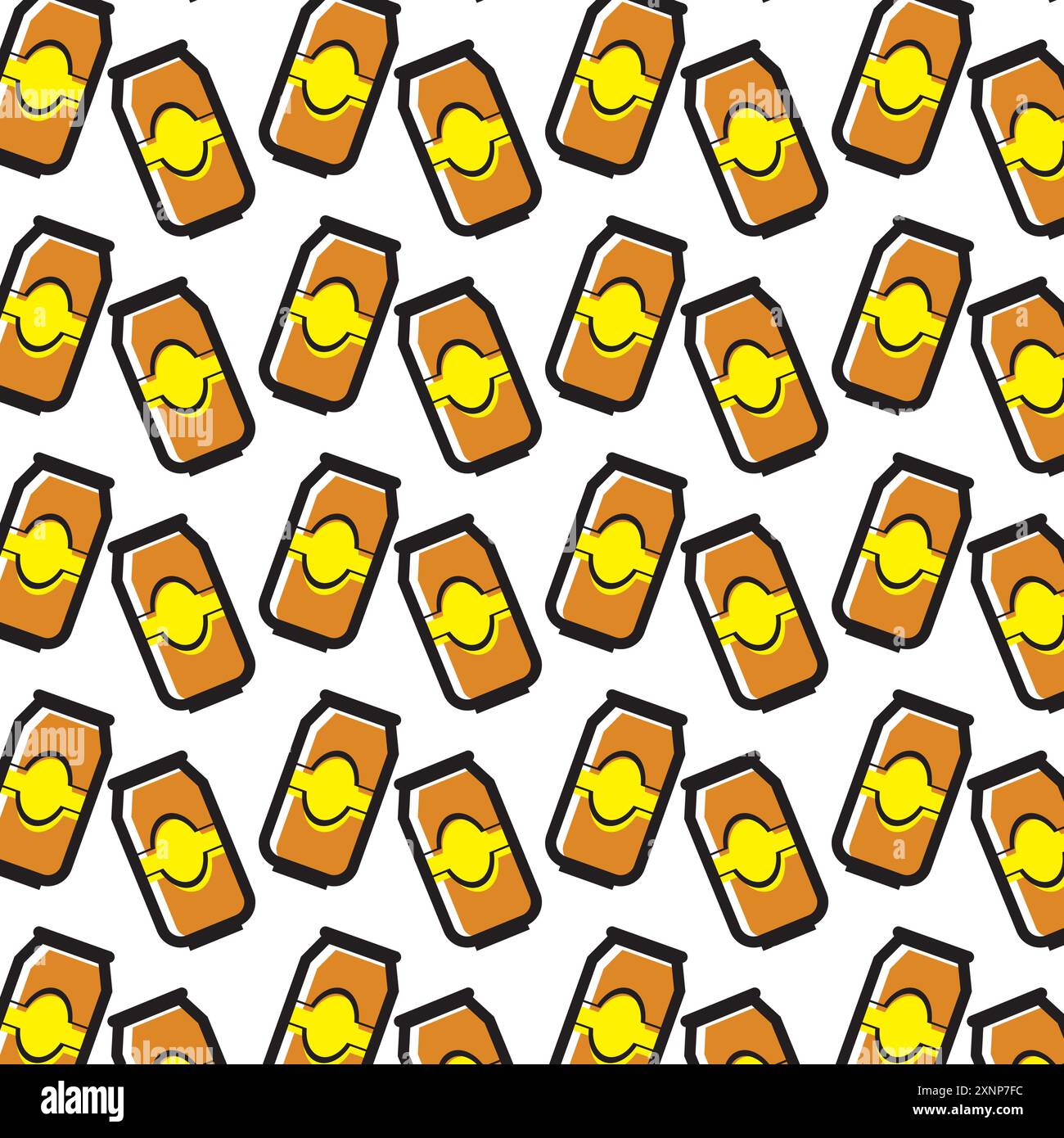 beers icon Pattern background Vector Stock Vector