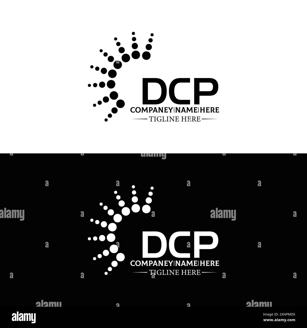 DCP logo. D C P design. White DCP letter. DCP, D C P letter logo design. D C P letter logo design in GOLD, GOLDEN LOGO, THREE, style. letter logo set Stock Vector