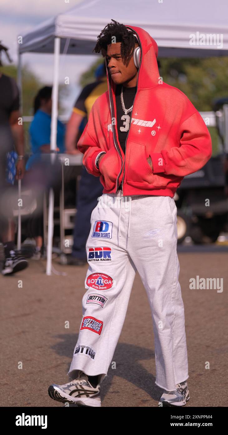 August 1, 2024: Tank Dell #3 during the Bears vs Texans Hall of Fame game in Canton, Ohio. Jason Pohuski/CSM Credit: Cal Sport Media/Alamy Live News Stock Photo