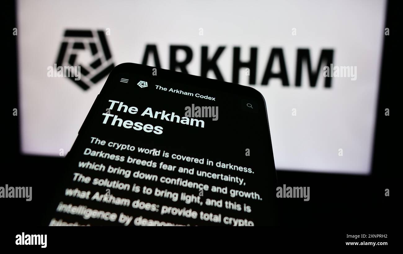 Arkham logo hi-res stock photography and images - Alamy