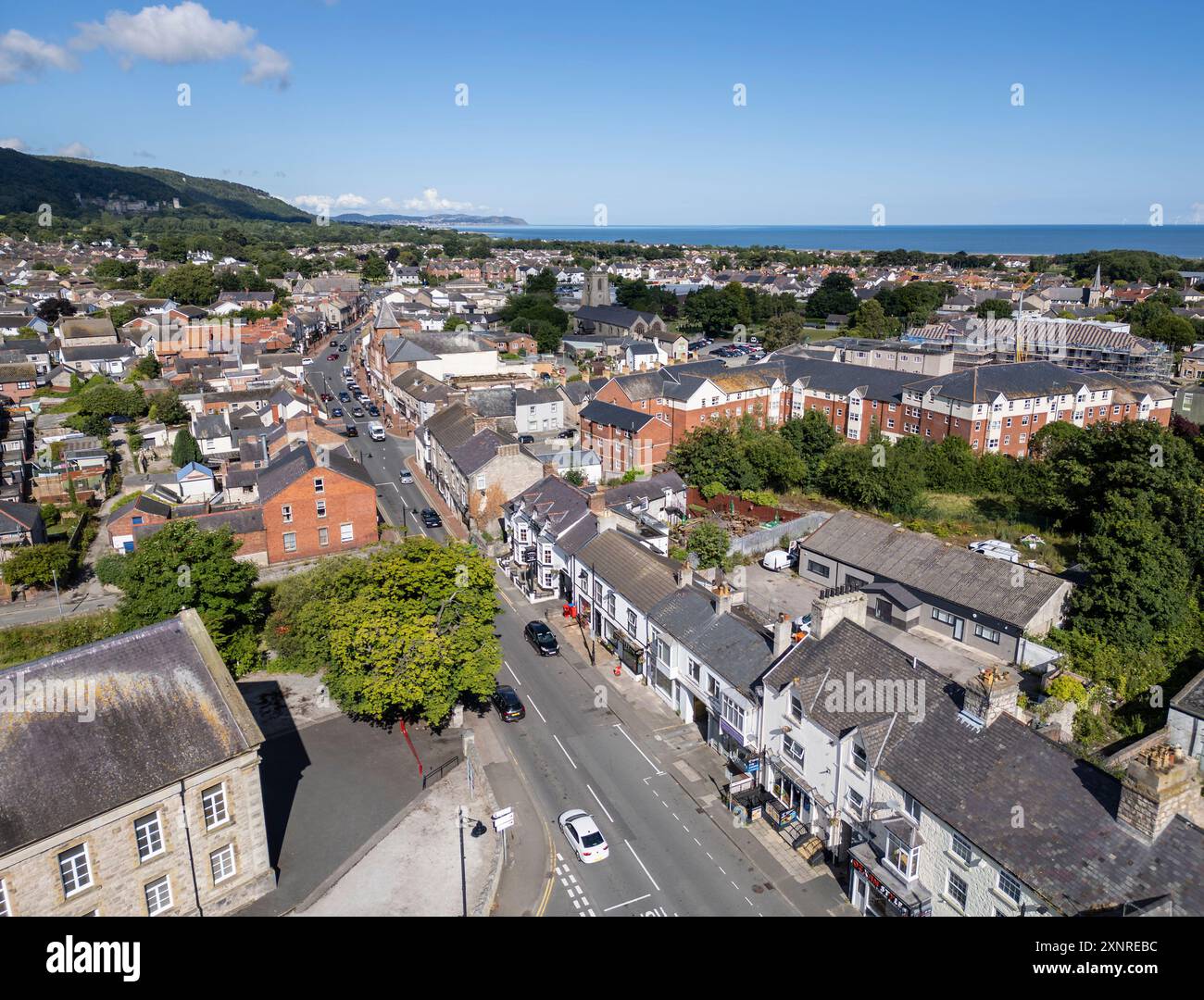 Downtown Abergele North Wales United Kingdom Stock Photo Alamy