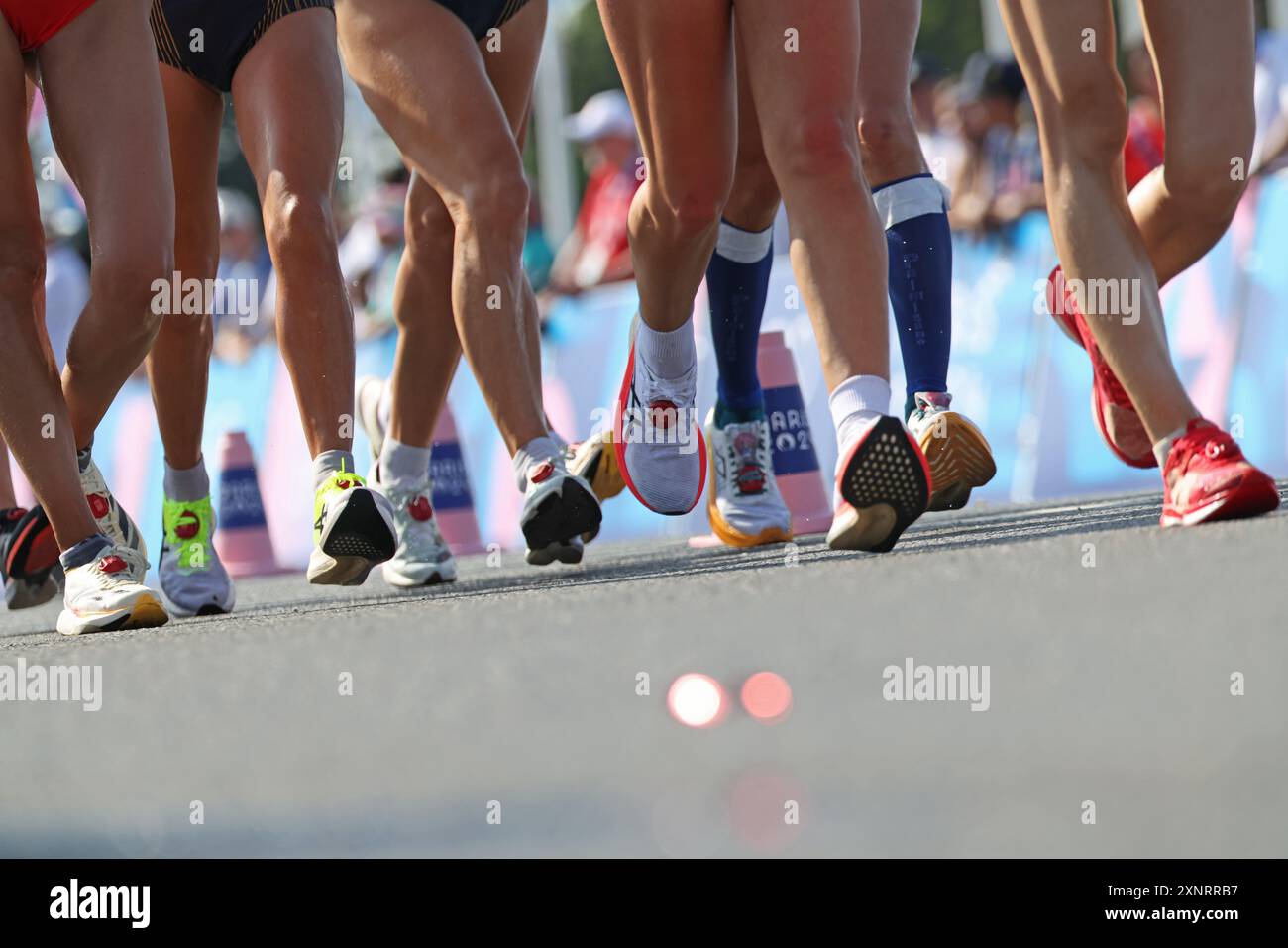 Paris, France. 1st Aug, 2024. General view Race Walk : Women's 20km ...