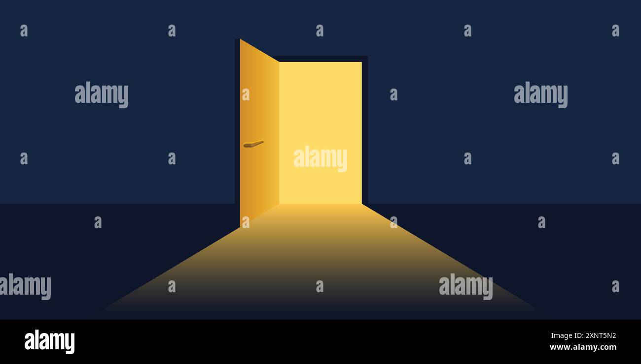 Horror exit sign Stock Vector Images - Alamy