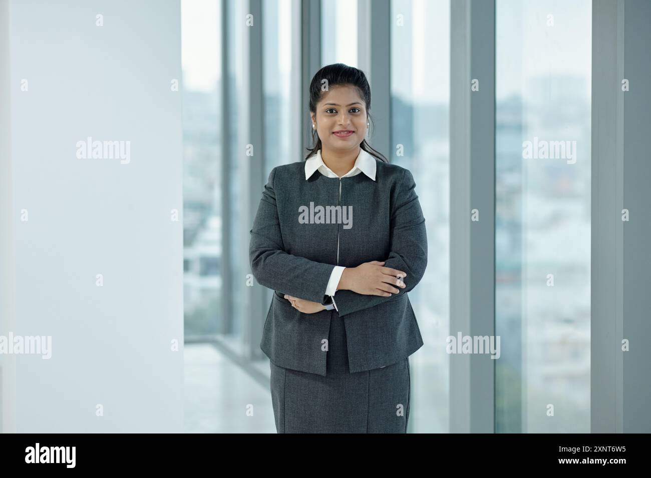 Employee standing in office hi-res stock photography and images - Alamy