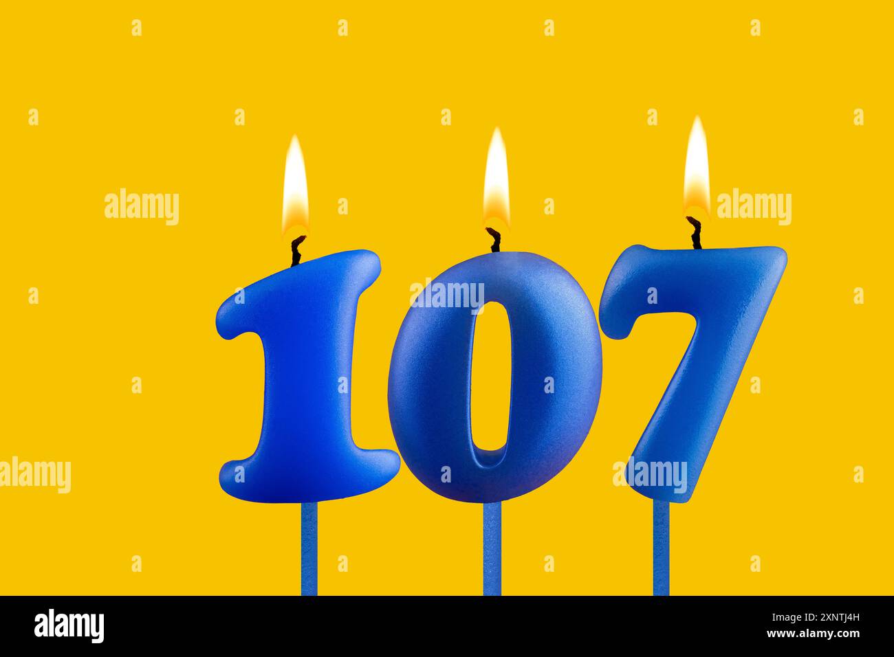 Number 107 birthday hi-res stock photography and images - Alamy