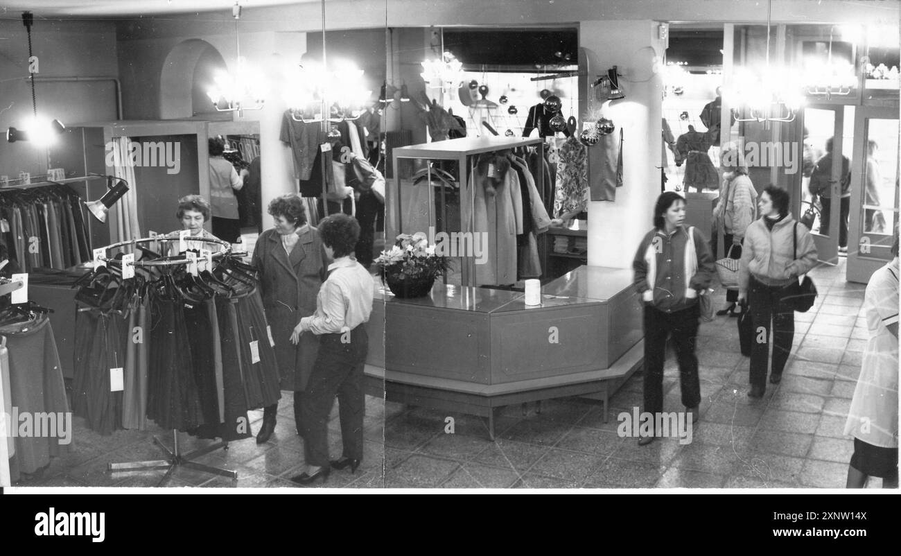 "View of the reconstructed and redesigned HO fashion store ""chic"" in