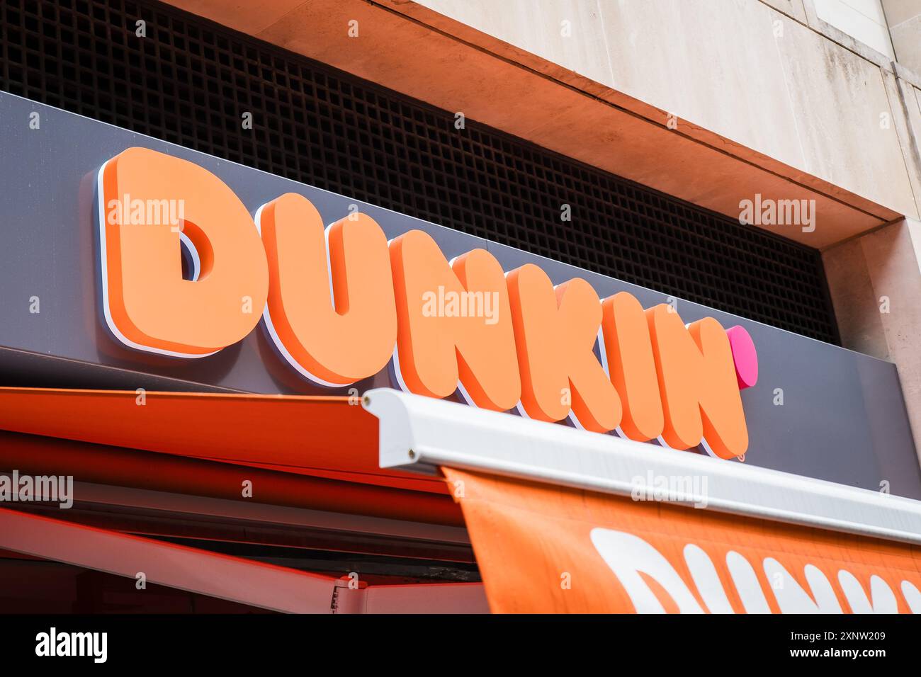 London, UK July 24, 2024 Dunkin